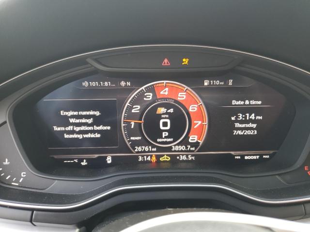 Photo 9 from auction – 2018 AUDI S4 PREMIUM with VIN WAUB4AF40JA002417