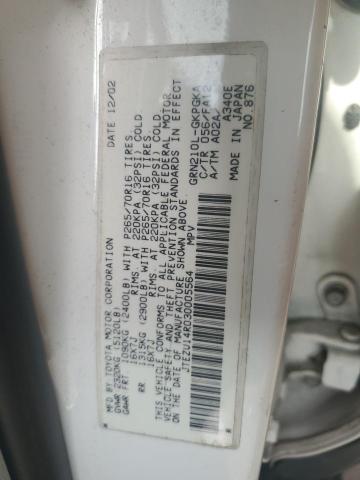 Photo 14 from auction – 2003 TOYOTA 4RUNNER SR with VIN JTEZU14R030005564