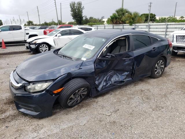 HONDA CIVIC EX 2017 مع رقم تعريف المركبة 19XFC2F72HE054565 - صورة من المزاد
