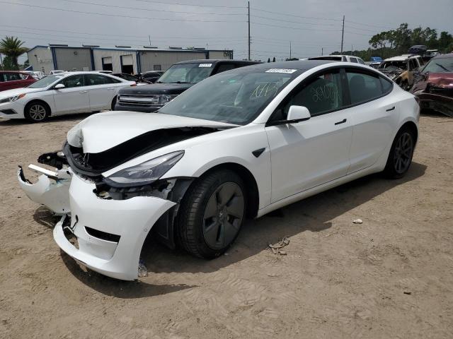 TESLA MODEL 3 2021 with VIN 5YJ3E1EA5MF097533 - Photo from auction