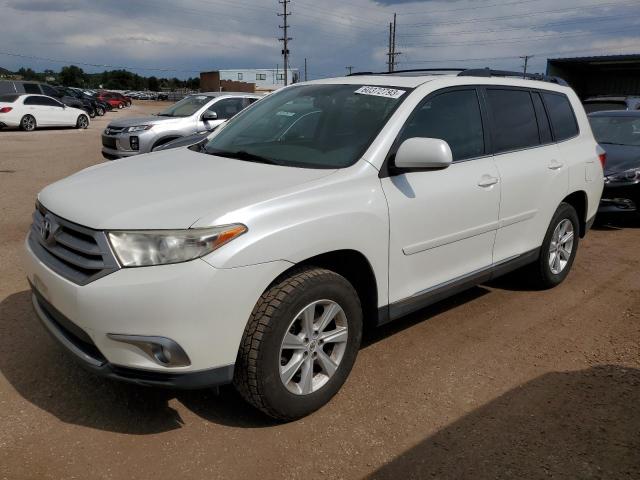 TOYOTA HIGHLANDER 2012 with VIN 5TDZA3EH7CS017982 - Photo from auction