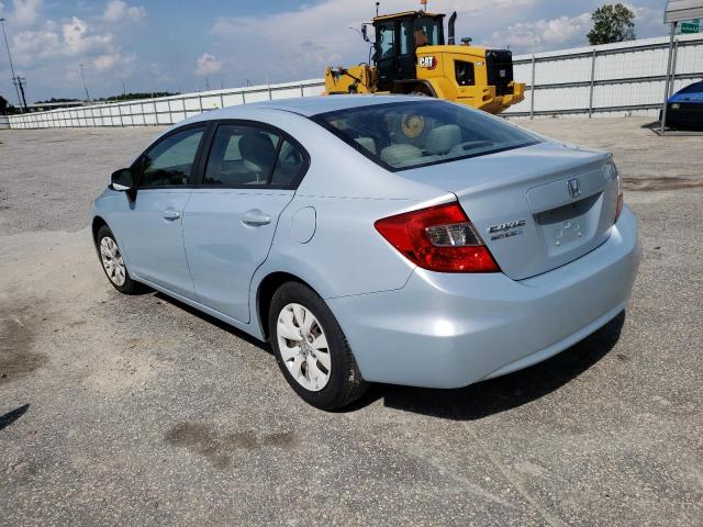 Photo 2 from auction – 2012 HONDA CIVIC LX with VIN 2HGFB2F55CH538164