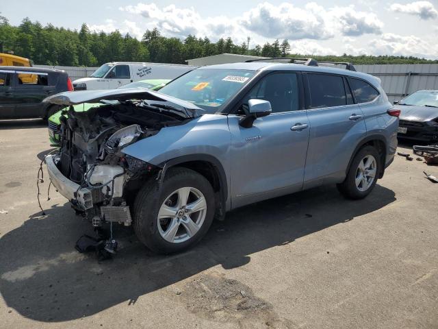 TOYOTA HIGHLANDER 2021 with VIN 5TDBBRCH9MS021232 - Photo from auction