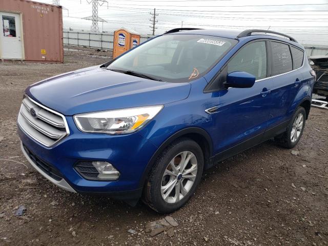 FORD ESCAPE SE 2018 with VIN 1FMCU0GD1JUC18139 - Photo from auction