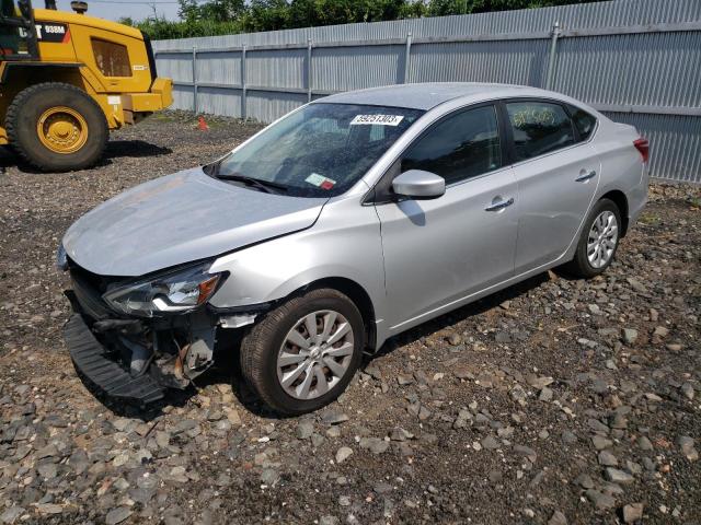 NISSAN SENTRA S 2016 with VIN 3N1AB7AP8GL678367 - Photo from auction