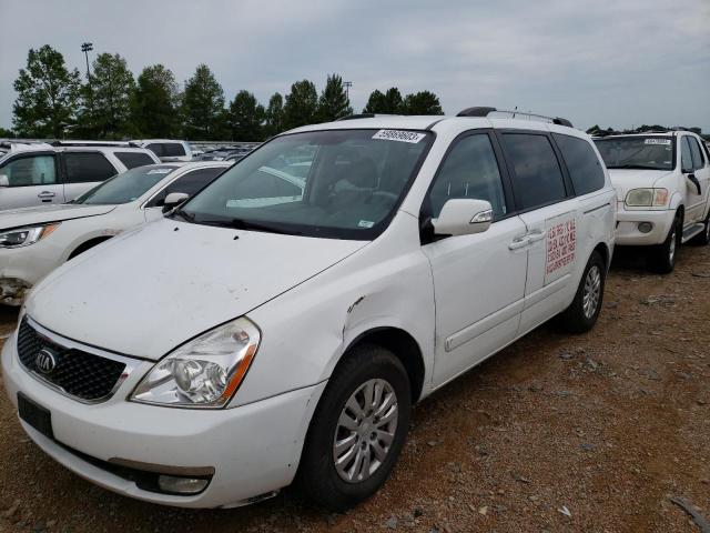 KIA SEDONA LX 2014 with VIN KNDMG4C79E6541971 - Photo from auction