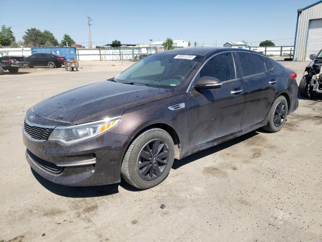 KIA OPTIMA LX 2018 with VIN KNAGT4L32J5237187 - Photo from auction