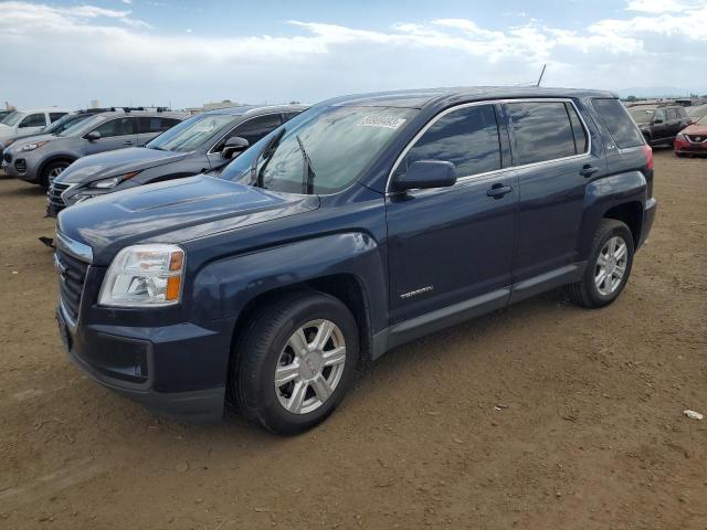 GMC TERRAIN SL 2016 with VIN 2GKFLSEK0G6275204 - Photo from auction
