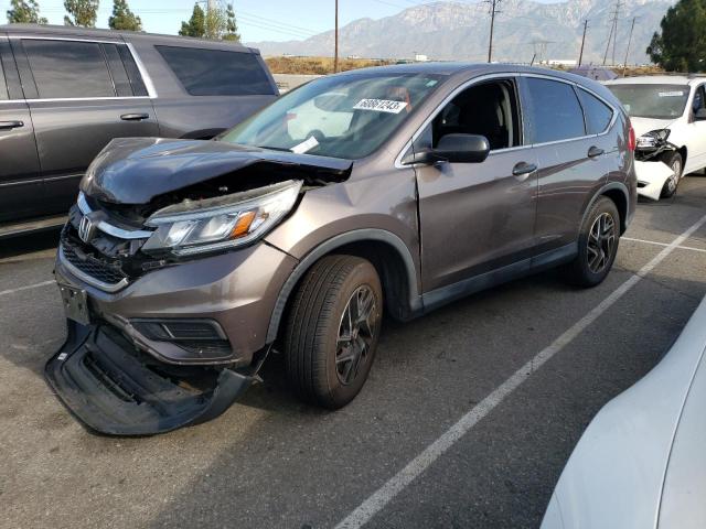 Photo 1 from auction – 2016 HONDA CR-V SE with VIN 2HKRM3H43GH519870