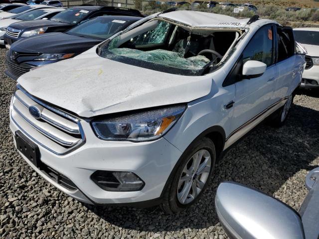 FORD ESCAPE SE 2018 with VIN 1FMCU9GD4JUB62329 - Photo from auction