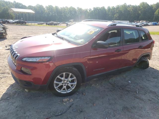 Photo 1 from auction – 2015 JEEP CHEROKEE S with VIN 1C4PJLAB2FW566101