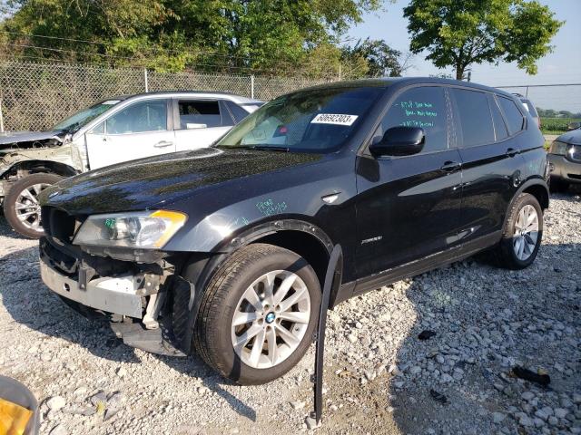 BMW X3 XDRIVE2 2013 with VIN 5UXWX9C58D0A11613 - Photo from auction