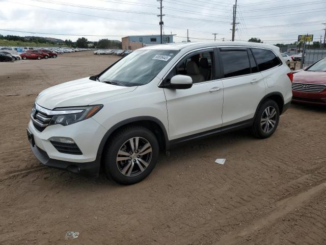 HONDA PILOT EXL 2016 with VIN 5FNYF6H55GB020535 - Photo from auction