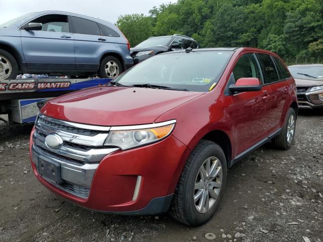 FORD EDGE SEL 2014 with VIN 2FMDK4JC8EBA13849 - Photo from auction