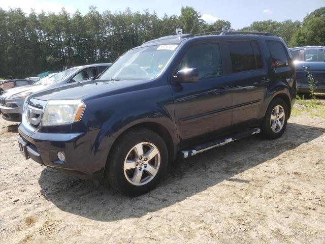 HONDA PILOT EXL 2011 with VIN 5FNYF4H63BB087351 - Photo from auction