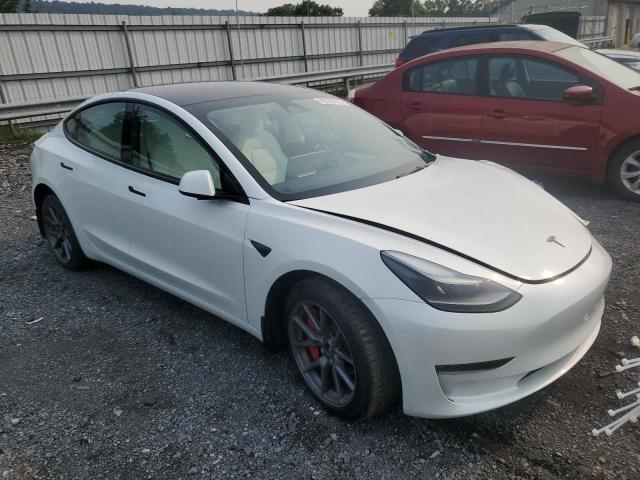 Photo 4 from auction – 2022 TESLA MODEL 3 with VIN 5YJ3E1EB2NF350401
