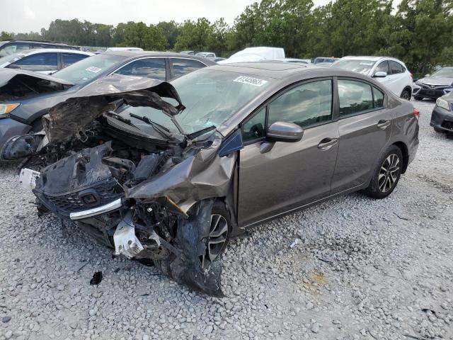 HONDA CIVIC EX 2014 with VIN 19XFB2F85EE071870 - Photo from auction