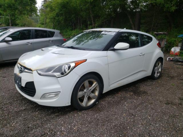 HYUNDAI VELOSTER 2013 with VIN KMHTC6AD7DU156636 - Photo from auction