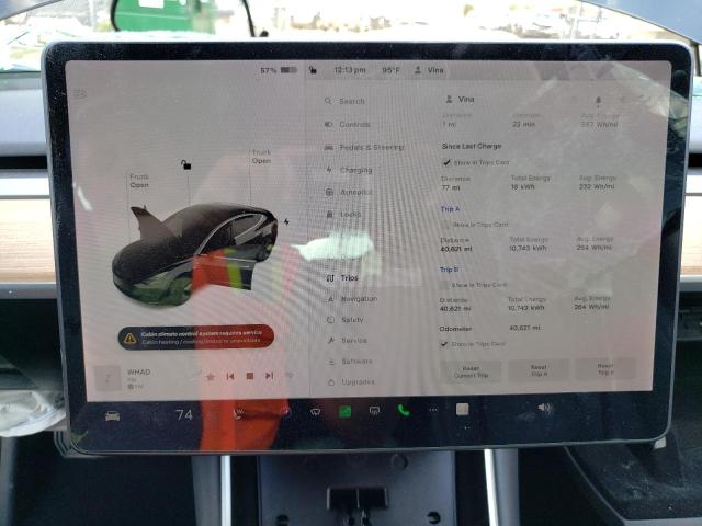 Photo 9 from auction – 2018 TESLA MODEL 3 with VIN 5YJ3E1EB6JF113534