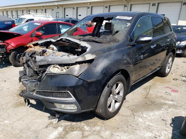 ACURA MDX 2010 مع رقم تعريف المركبة 2HNYD2H21AH525617 - صورة من المزاد