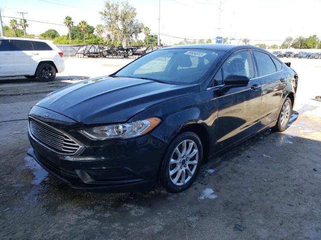 FORD FUSION S 2017 with VIN 3FA6P0G72HR250401 - Photo from auction