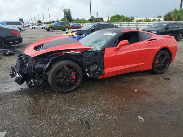 CHEVROLET CORVETTE S 2019 with VIN 1G1YB2D79K5116473 - Photo from auction