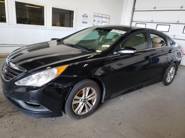 HYUNDAI SONATA GLS 2014 with VIN 5NPEB4AC0EH943421 - Photo from auction