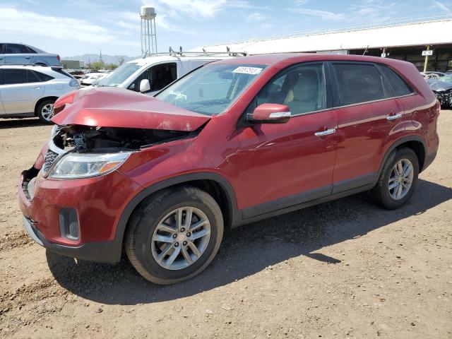 Photo 1 from auction – 2014 KIA SORENTO LX with VIN 5XYKT4A68EG425252