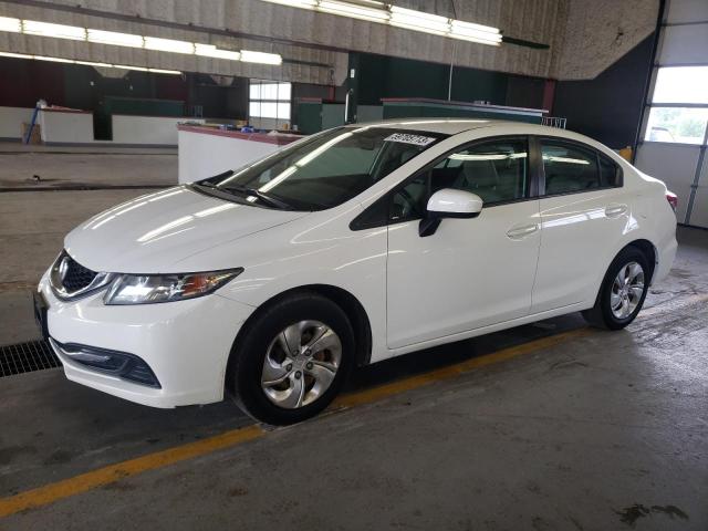 HONDA CIVIC LX 2014 with VIN 19XFB2F50EE027345 - Photo from auction