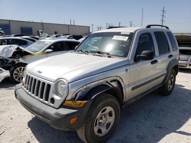 Photo 1 from auction – 2007 JEEP LIBERTY SP with VIN 1J4GL48K97W604618
