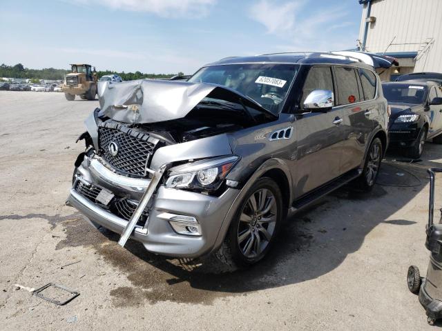 INFINITI QX80 BASE 2017 with VIN JN8AZ2NF7H9644559 - Photo from auction