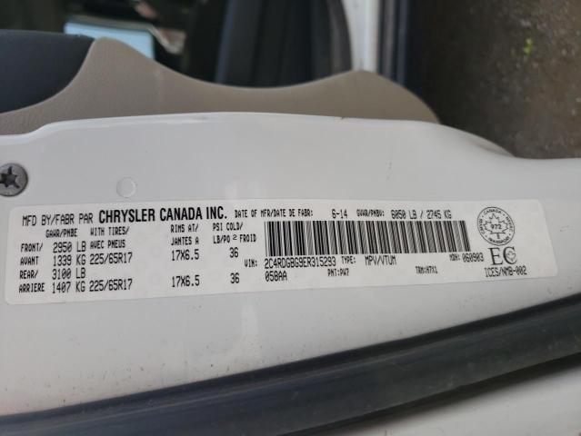 Photo 14 from auction – 2014 DODGE GRAND CARA with VIN 2C4RDGBG9ER315293