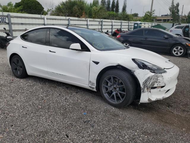 Photo 4 from auction – 2022 TESLA MODEL 3 with VIN 5YJ3E1EA1NF230645