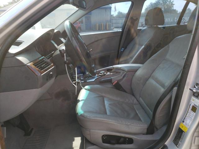 Photo 7 from auction – 2007 BMW 525I with VIN WBANE53527CW64284