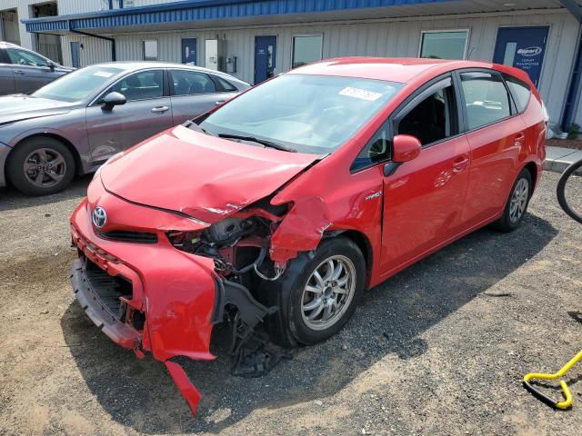 TOYOTA PRIUS V 2015 with VIN JTDZN3EU7FJ025809 - Photo from auction