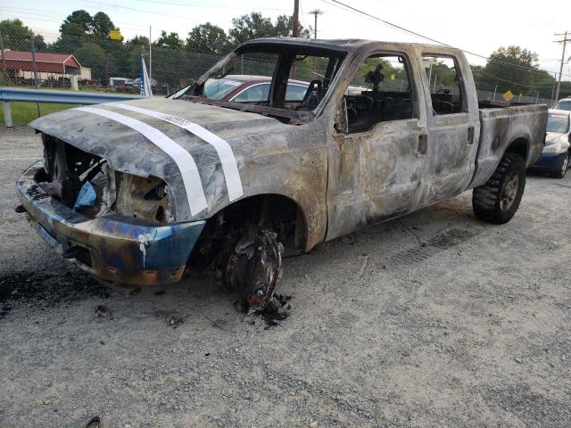 FORD F250 SUPER 2004 with VIN 1FTNW21P14EB20815 - Photo from auction
