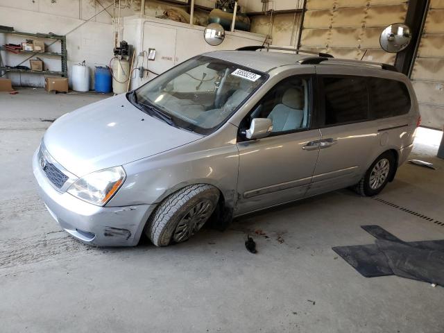 KIA SEDONA LX 2011 with VIN KNDMG4C73B6374678 - Photo from auction