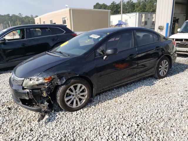 HONDA CIVIC EXL 2012 with VIN 19XFB2F94CE023833 - Photo from auction