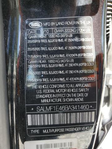 Photo 14 from auction – 2011 LAND ROVER RANGE ROVE with VIN SALMF1E46BA341460