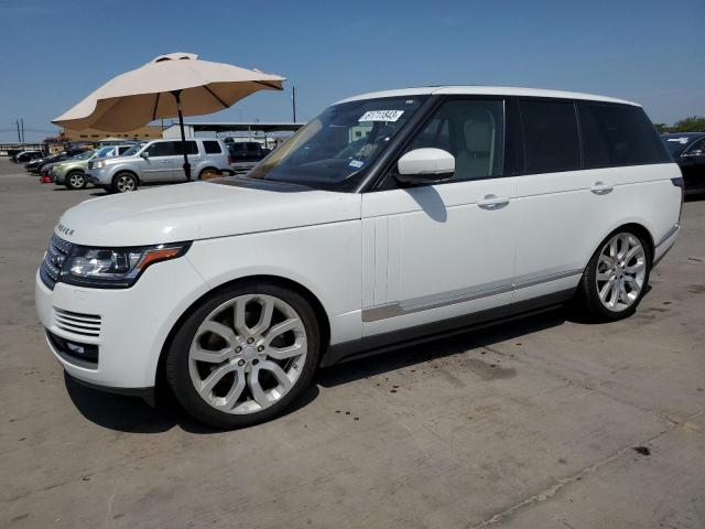 LAND ROVER RANGE ROVE 2016 with VIN SALGS2VF6GA257565 - Photo from auction