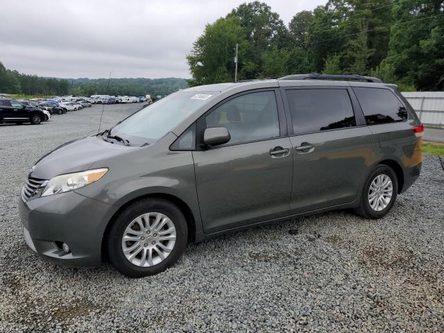 TOYOTA SIENNA XLE 2012 with VIN 5TDYK3DC0CS274237 - Photo from auction