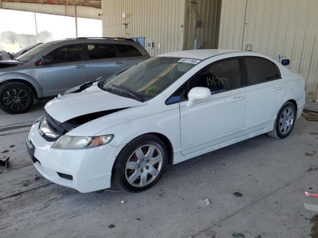 HONDA CIVIC LX 2011 with VIN 19XFA1F52BE003766 - Photo from auction