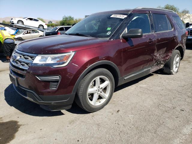 FORD EXPLORER X 2018 with VIN 1FM5K7D88JGA56197 - Photo from auction