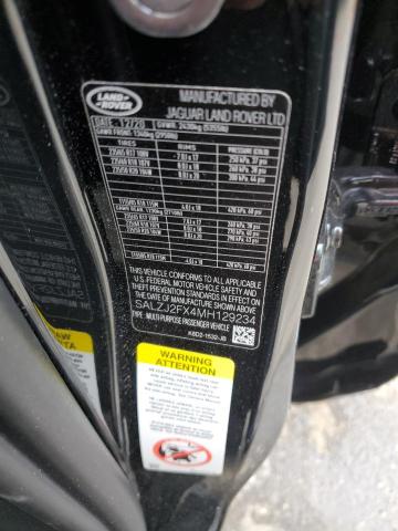 Photo 14 from auction – 2021 LAND ROVER RANGE ROVE with VIN SALZJ2FX4MH129234