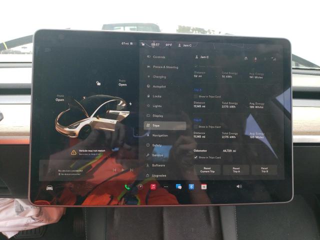 Photo 9 from auction – 2021 TESLA MODEL 3 with VIN 5YJ3E1EA6MF919742