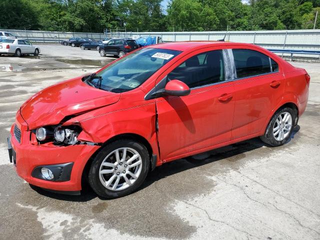 CHEVROLET SONIC LT 2012 with VIN 1G1JC5SH8C4223985 - Photo from auction