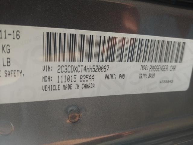 Photo 10 from auction – 2017 DODGE CHARGER R/ with VIN 2C3CDXCT4HH520097