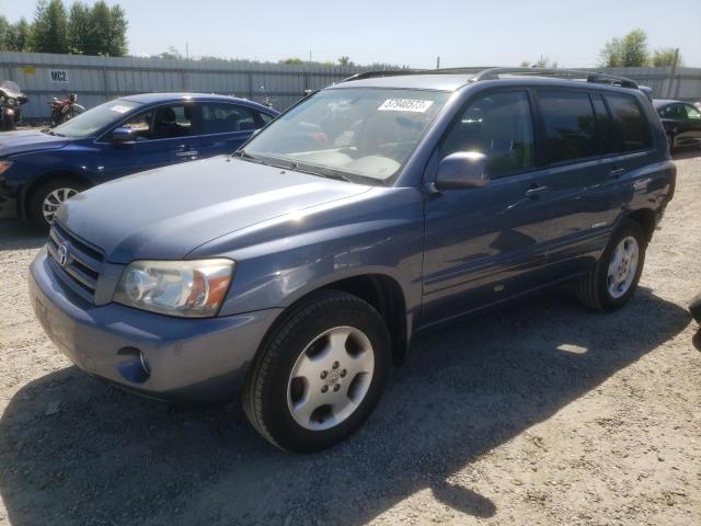 TOYOTA HIGHLANDER 2006 with VIN JTEEP21A360168868 - Photo from auction