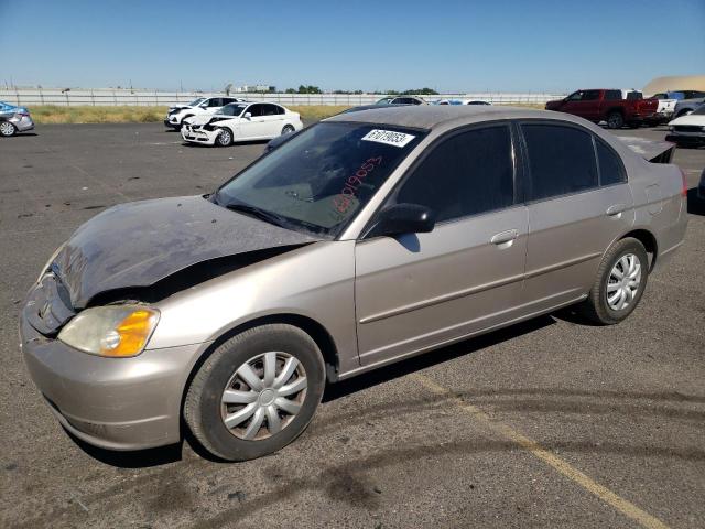 HONDA CIVIC 2002 with VIN JHMES16582S003100 - Photo from auction