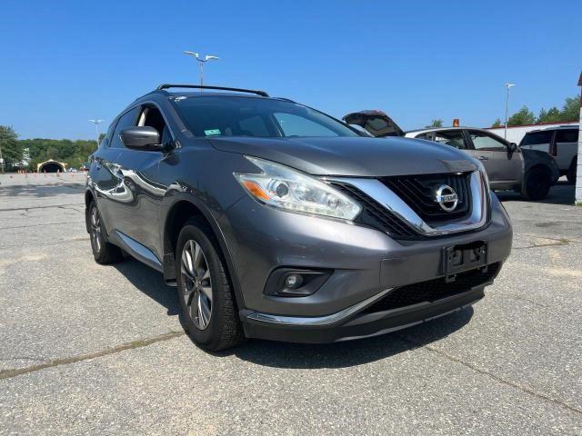 NISSAN MURANO S 2016 with VIN 5N1AZ2MH5GN106927 - Photo from auction
